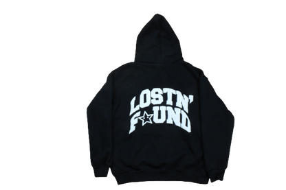 Lost N Found Hoodie Black-PREORDERS 2-3 WEEKS